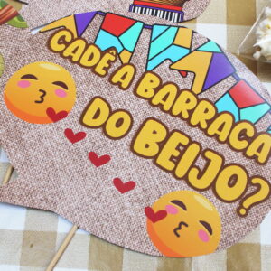 Plaquinhas de Festa Junina Arquivo de Corte para Imprimir