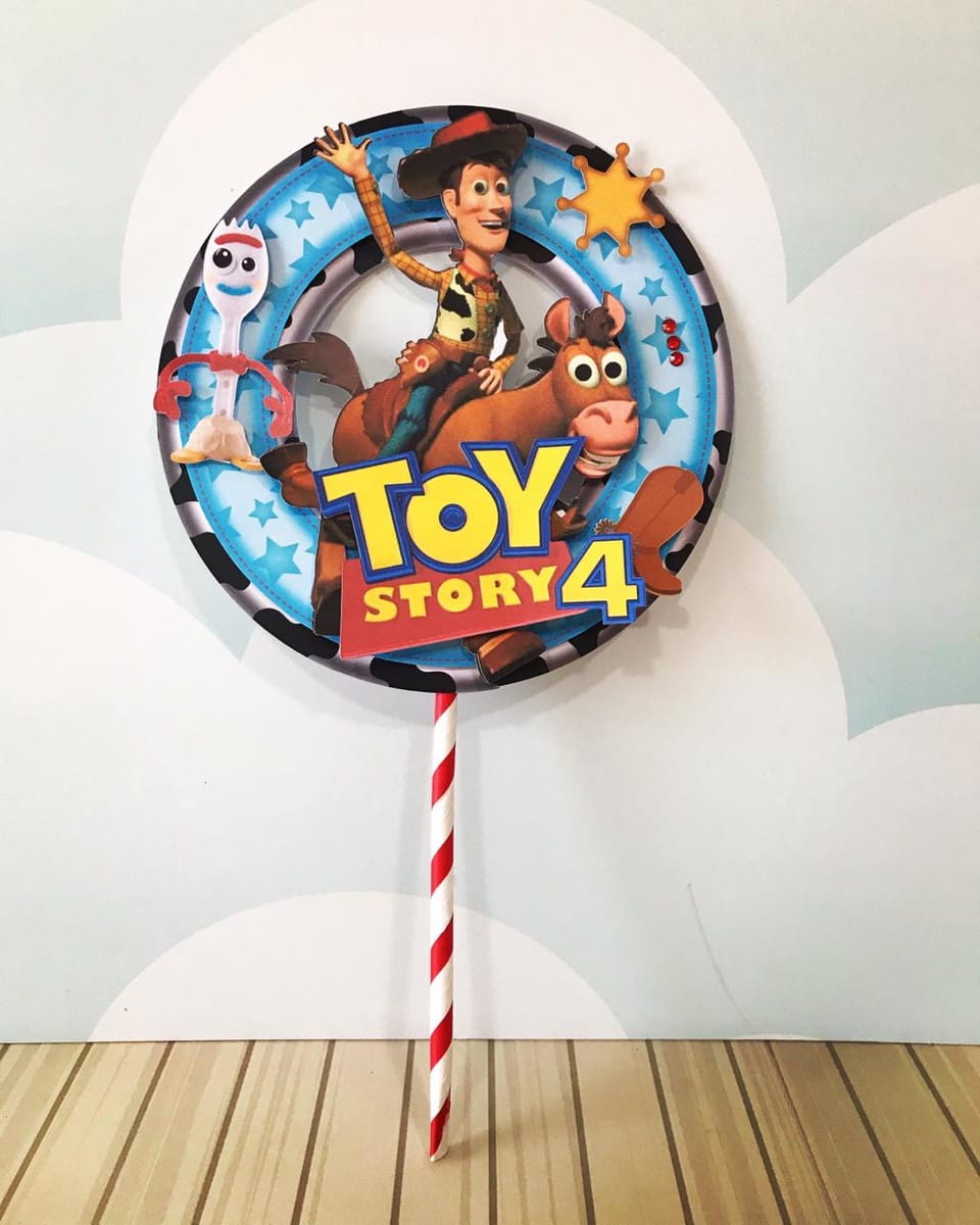 Arquivo de Corte Toy Story 4 Kit Digital para Festa 3 Arquivo de Corte Toy Story 4 Kit Digital para Festa - Imagem 3