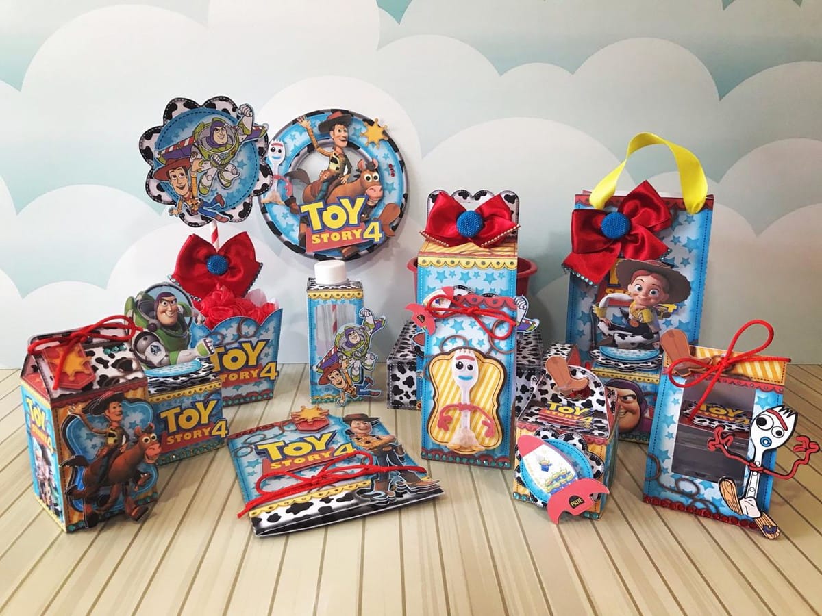 Arquivo de Corte Toy Story 4 Kit Digital para Festa 1 Arquivo de Corte Toy Story 4 Kit Digital para Festa
