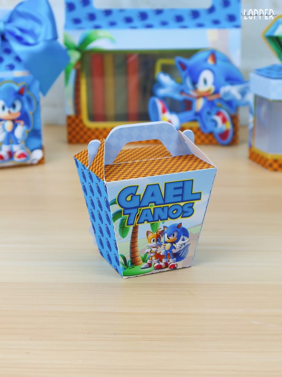Arquivo Festa Sonic para Silhouette com Nome Gael Editável 2 Arquivo Festa Sonic para Silhouette com Nome Gael Editável - Imagem 2