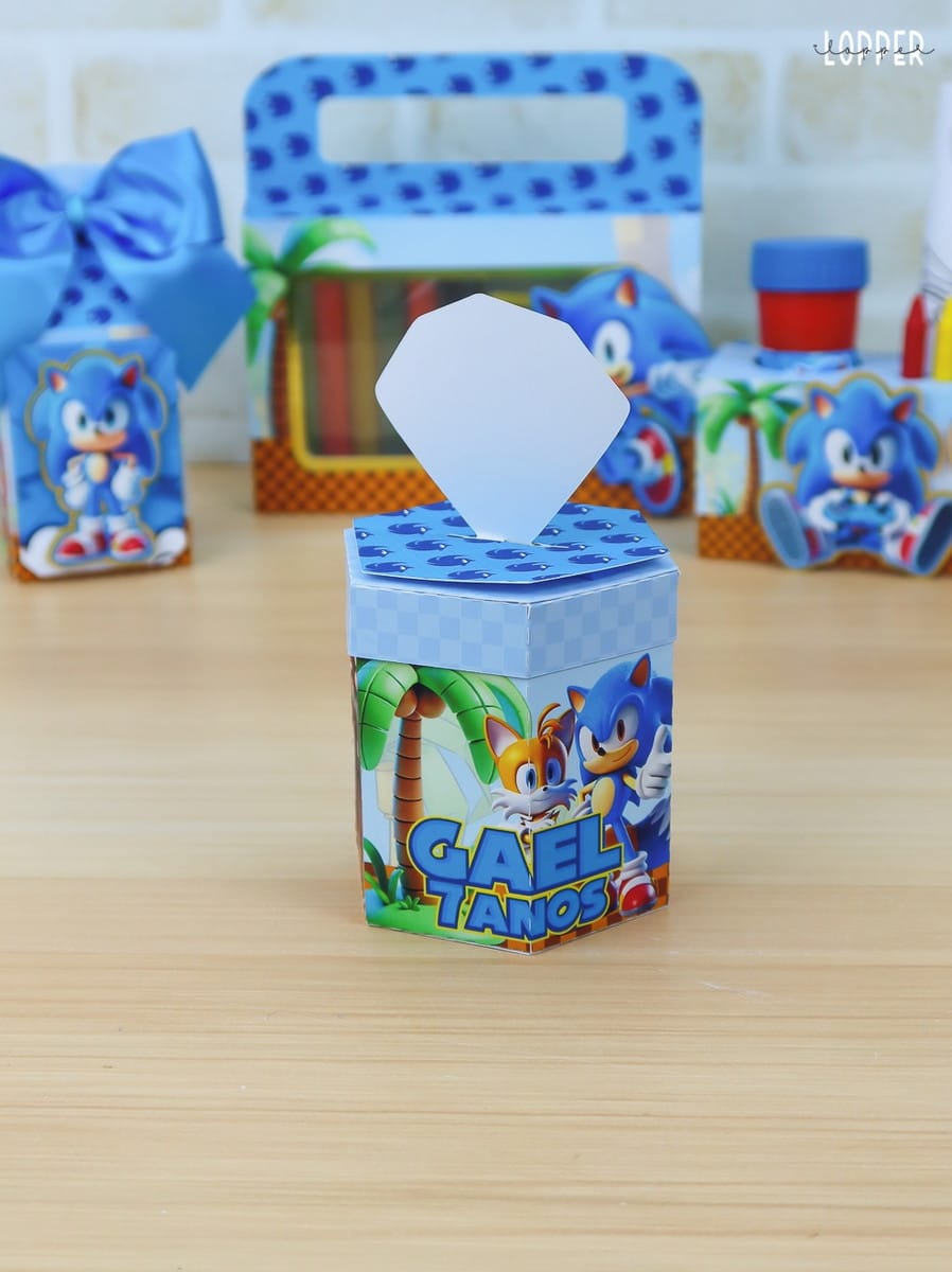 Arquivo Festa Sonic para Silhouette com Nome Gael Editável 3 Arquivo Festa Sonic para Silhouette com Nome Gael Editável - Imagem 3