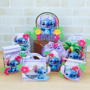 Arquivo Festa Stitch Lilás para Silhouette Studio 7 arquivo de festa stitch lilas studio