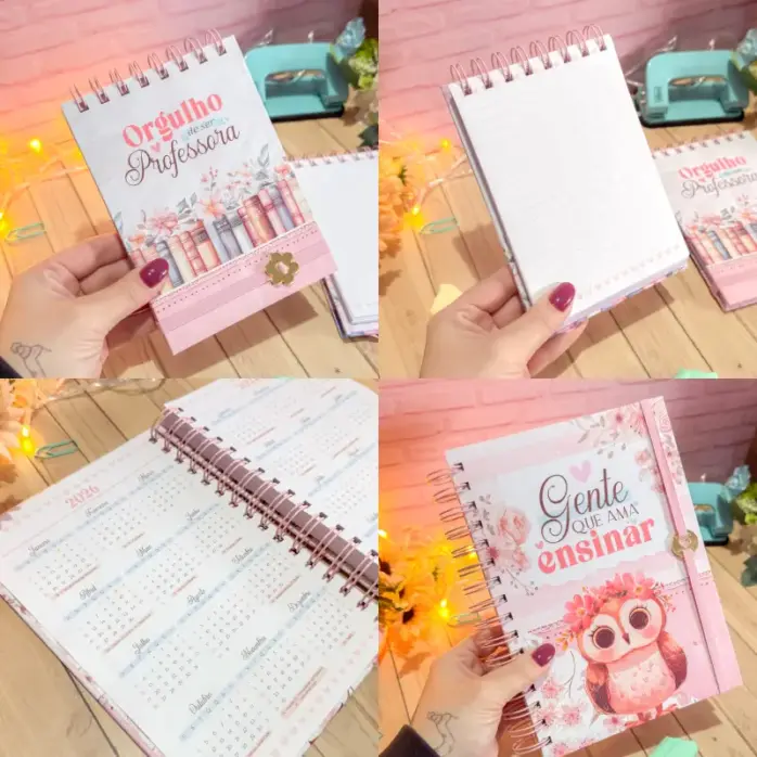 Arquivo Digital Agenda e Bloco A6 Dia dos Professores