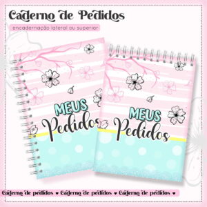 Arquivo Digital Caderno de Pedidos Menina