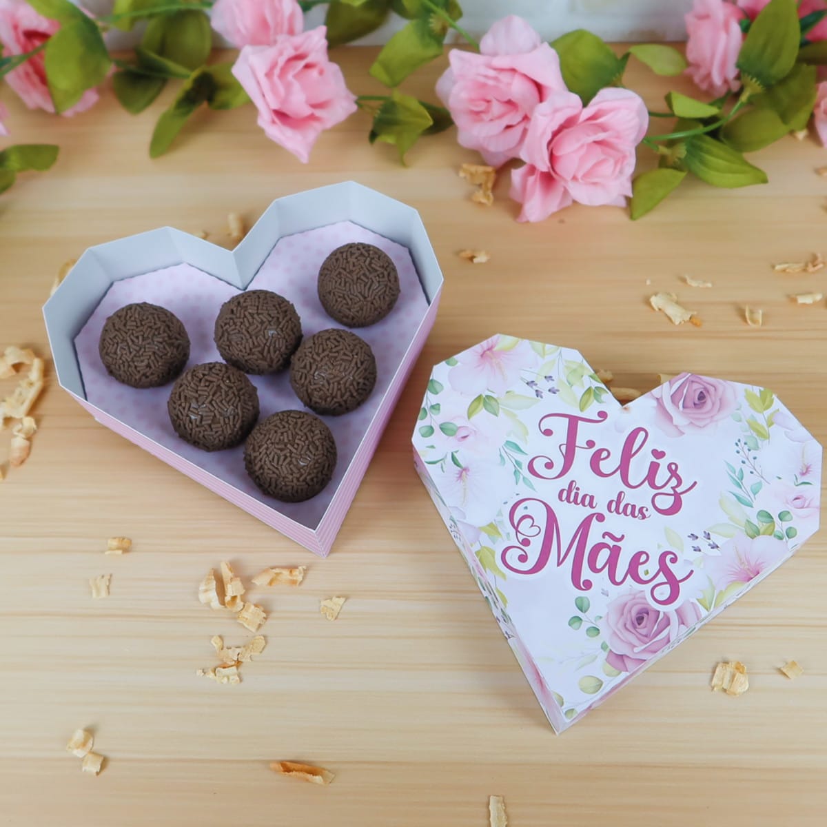 Caixinhas Dia das Mães para Imprimir e Montar 3 Caixinhas Dia das Mães para Imprimir e Montar - Imagem 3