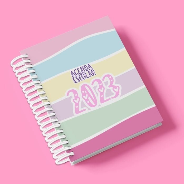 Arquivo Digital Planner Agenda Escolar 2023 2024 Calendário