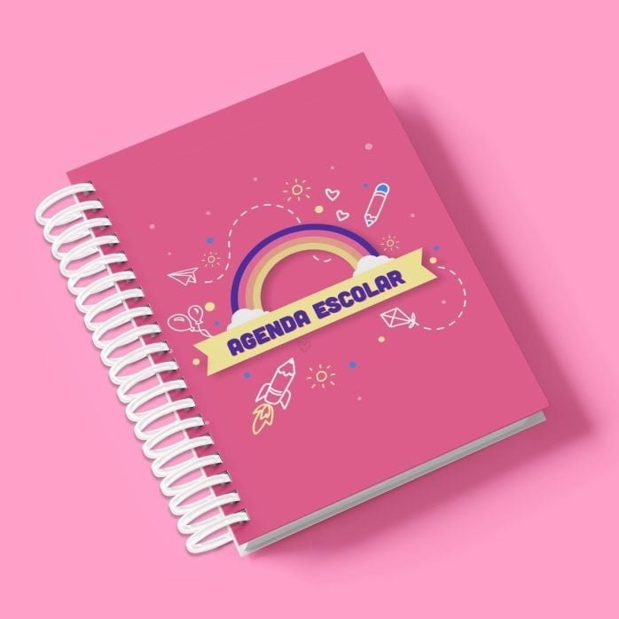 Arquivo Digital Planner Agenda Escolar 2023 2024 Calendário