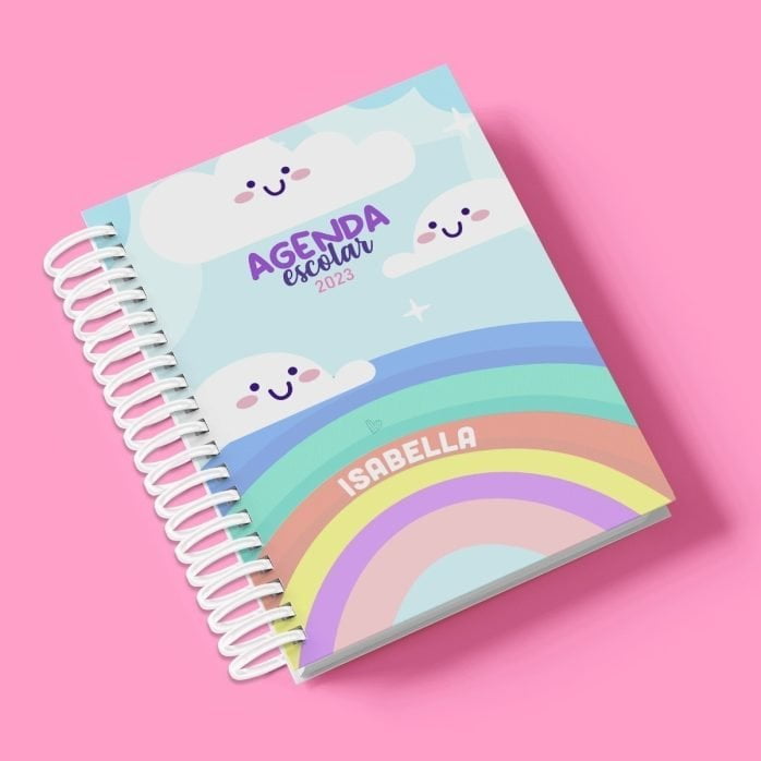 Arquivo Digital Planner Agenda Escolar 2023 2024 Calendário