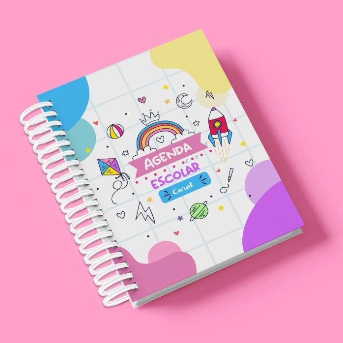 Arquivo Digital Planner Agenda Escolar 2023 2024 Calendário