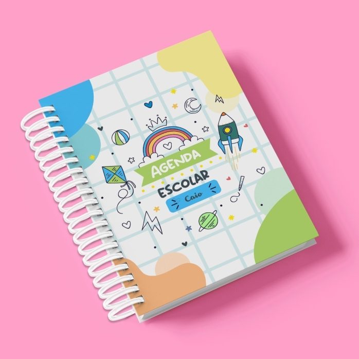 Arquivo Digital Planner Agenda Escolar 2023 2024 Calendário