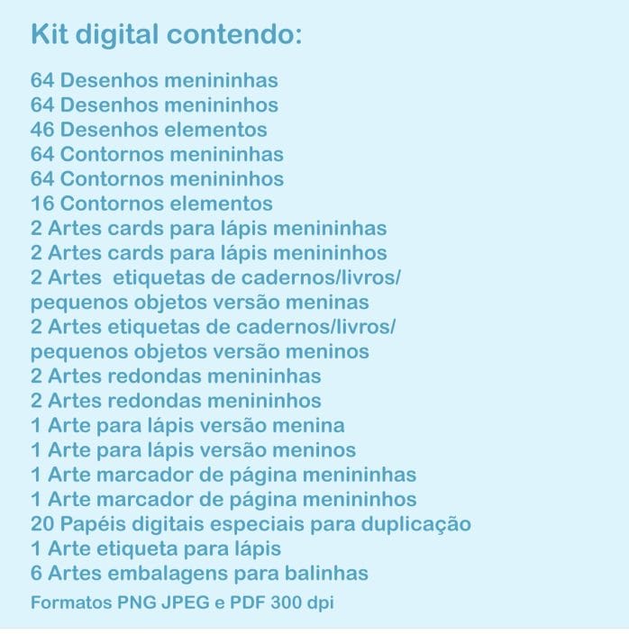 Arquivo Digital Volta às Aulas 375 Elementos e Ilustrações