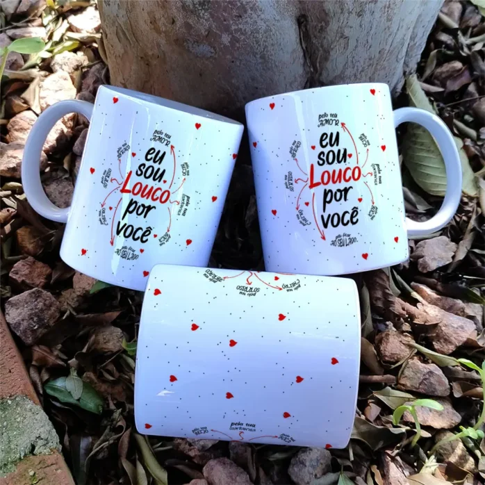 Arquivo Editável de Artes para Caneca - Dia dos Namorados