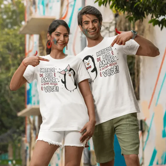 Arquivo Editável para Canecas e Camisas - Tema Pinguins