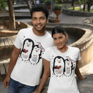 Arquivo Editável para Canecas e Camisas - Tema Pinguins