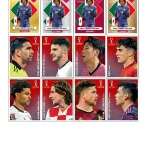 Arquivo Em Pdf Figurinhas Da Copa 2022 Legends + Coca Cola