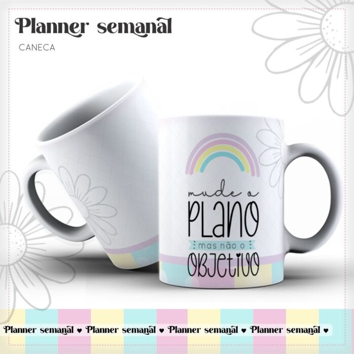 Arquivo Encadernação Planner Semanal