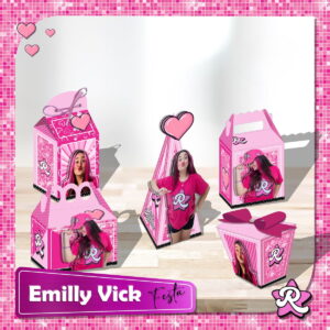 Arquivo Festa Emily Vick Studio para Corte em Vinil