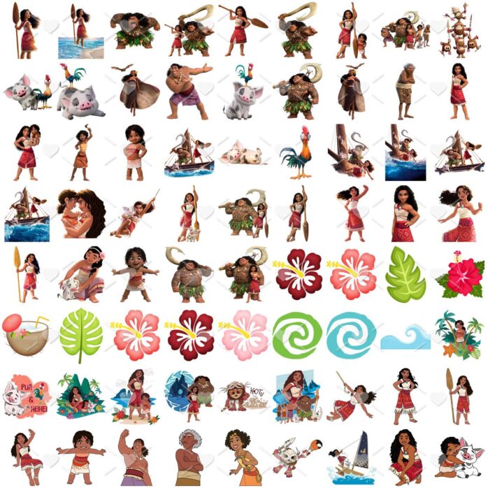 Arquivo Imagens Moana 2 Png Alfabeto 2