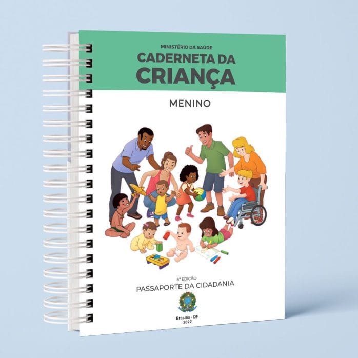 Arquivo Pdf Caderneta De Saúde Clean - 5ª Edição - 5 Cores
