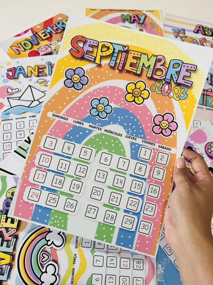 Arquivo PDF Calendário 2023 Infantil Atividade Pedagógica