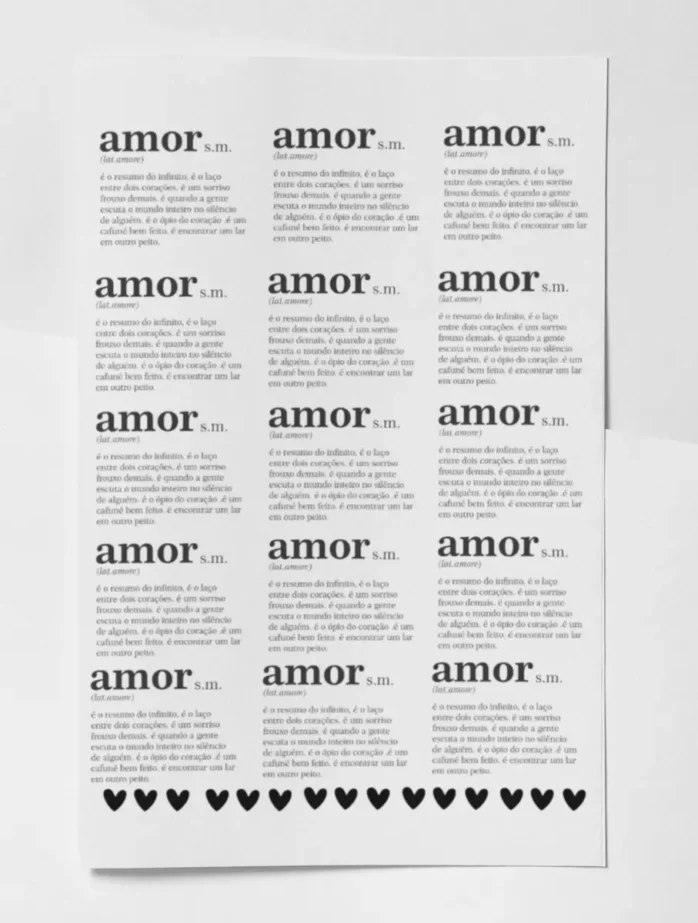 Arquivo PDF com Frases Românticas para DTF - Dia dos Namorados
