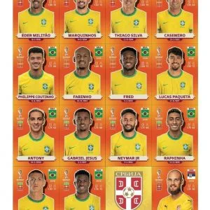 Arquivo Pdf Figurinhas Da Copa 2022 - Legends + Coca Cola