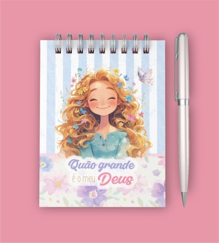 Arquivo Planner Devocional e Bloquinhos | Forte & Corajosa