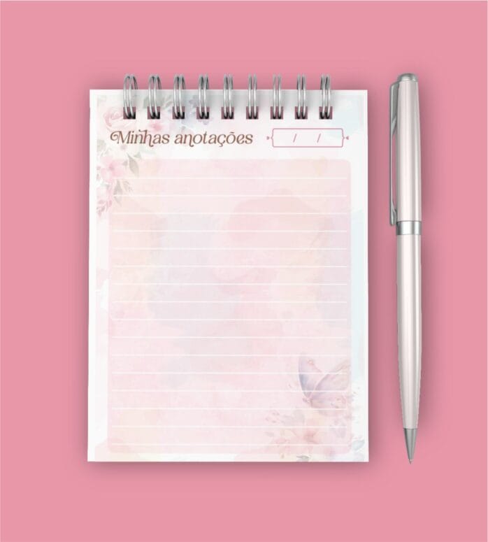 Arquivo Planner Devocional e Bloquinhos | Forte & Corajosa