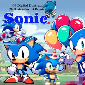 Arquivo PNG Sonic para Criar Produtos Personalizados 8 Arquivo PNG Sonic para Criar Produtos Personalizados