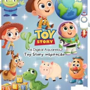 Arquivo PNG Toy Story Aquarela - Crie Lembranças Únicas
