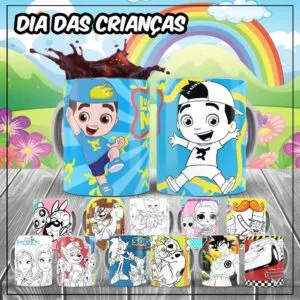 Arquivos Caneca Personagens Desenho Infantil Crianças Png