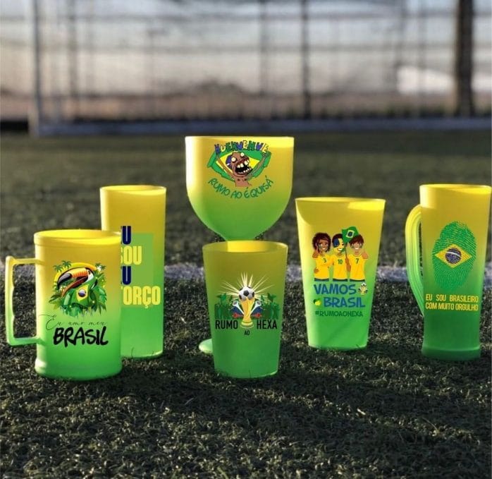 Arquivos Copa Mundo 2022 Qatar Brasil Sublimação Taça Camisa