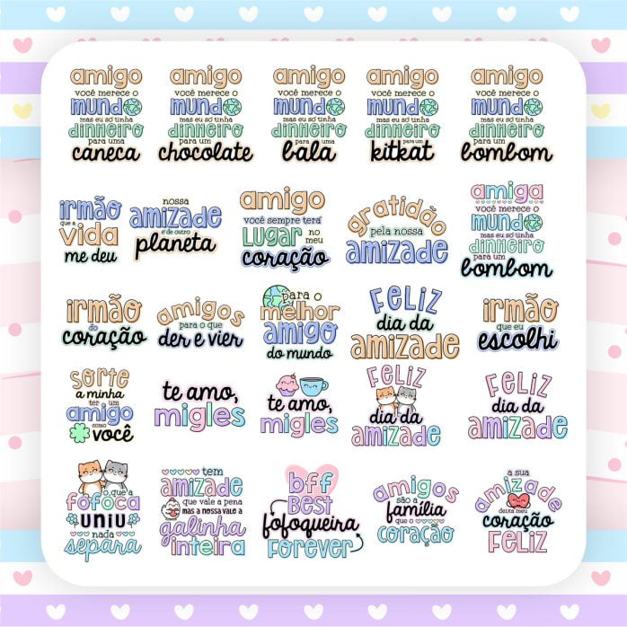 Arquivos Corte Dia do Amigo Mimos Papelaria Personalizada