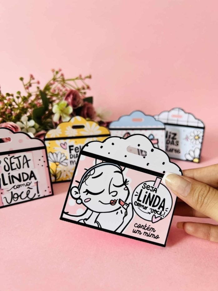 Arquivos De Corte Dia Da Mulher Caixas E Embalagens P Mimos