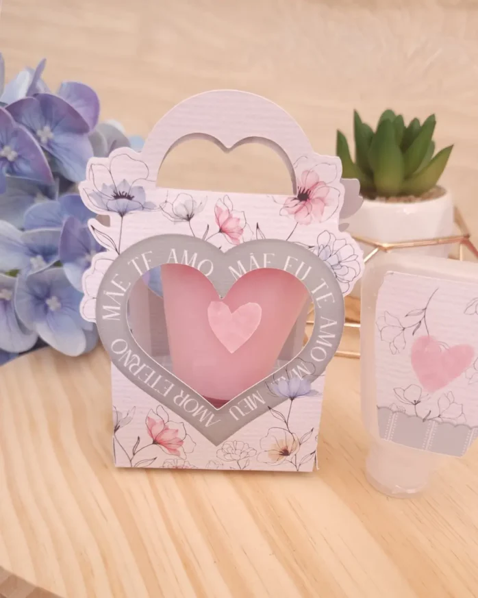 Arquivos de Corte PDF: Presente Personalizado Dia das Mães