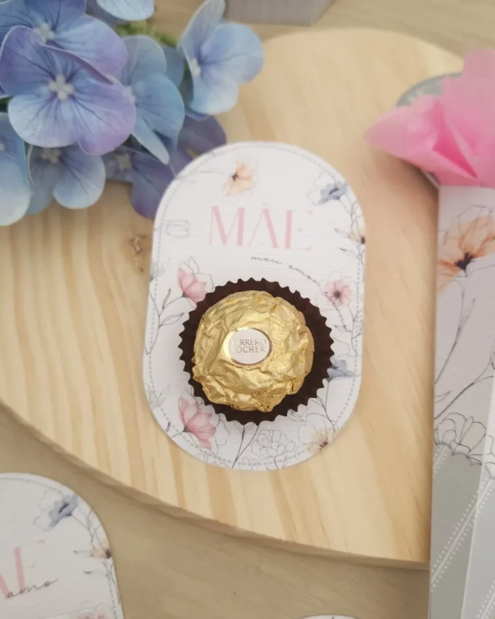Arquivos de Corte PDF: Presente Personalizado Dia das Mães