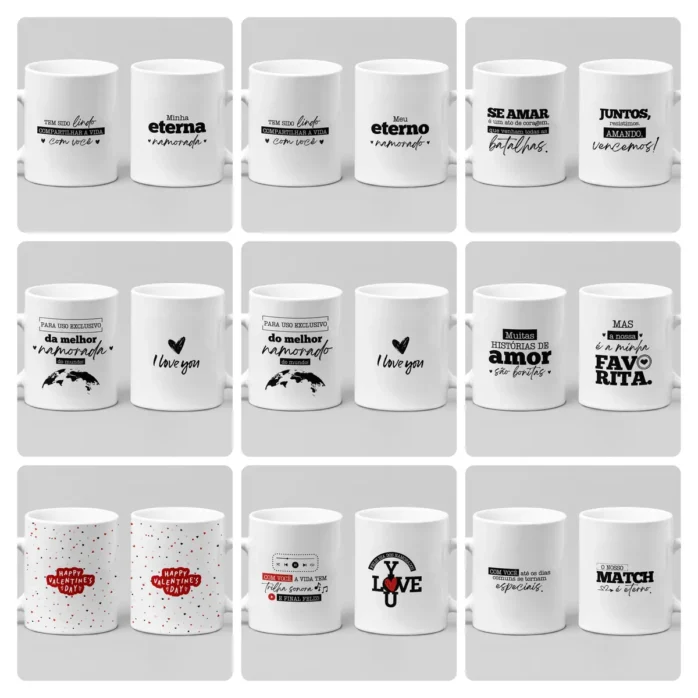 Arquivos de Design para Caneca - Especial Namorados