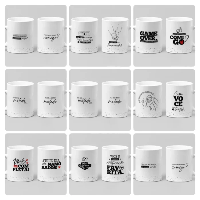 Arquivos de Design para Caneca - Especial Namorados