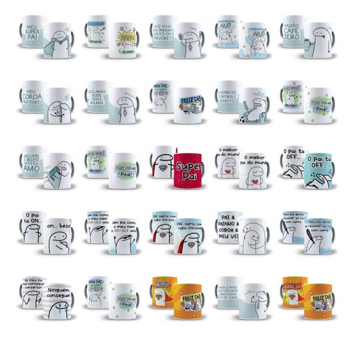 Arquivos Dia Dos Pais Flork Frases Artes Caneca Ilustrações