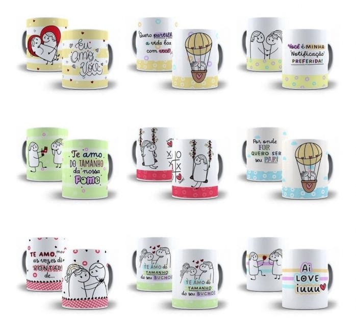 Arquivos Flork Dia Dos Namorados 26 Artes Sublimação Caneca