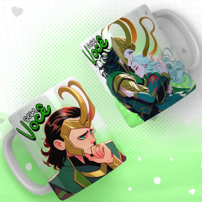 Arquivos JPG para Caneca - Dia dos Namorados Heróis