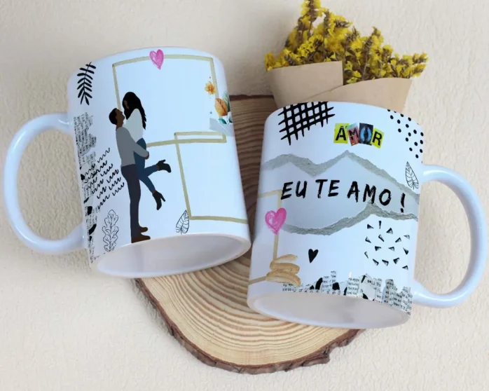 Arquivos para Sublimação de Canecas - Dia dos Namorados