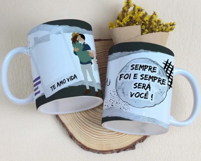 Arquivos para Sublimação de Canecas - Dia dos Namorados