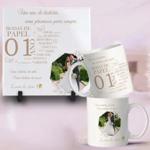 Arquivos para Sublimação em Caneca - Bodas de Casamento