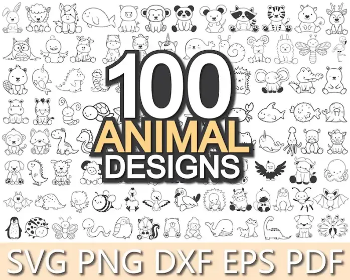 Arquivos Png Animais Vetorizaveis Para Personalizados E Papercraft 5