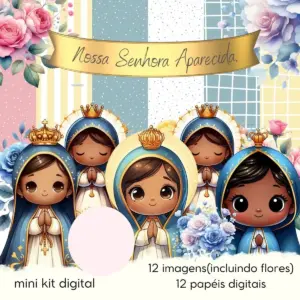 Arquivos PNG Nossa Senhora Aparecida Design Religioso