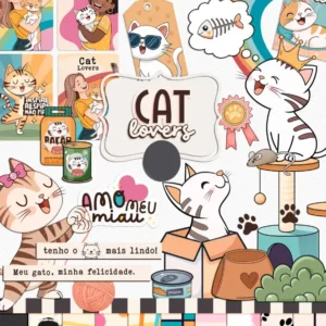 Arquivos PNG para Fãs de Animais - Gatos e Cachorros