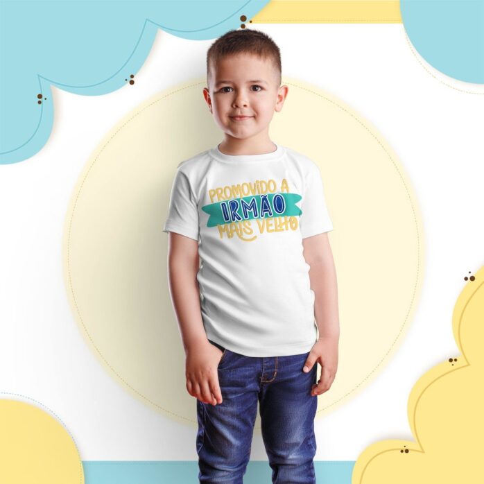Arte Camiseta Promovido Irmão Mais Velho