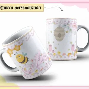 Arte Caneca Abelhinha Fofa 12 Arte Caneca Abelhinha Fofa