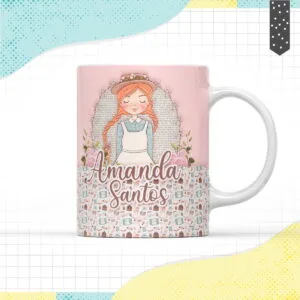 Arte Caneca Anne